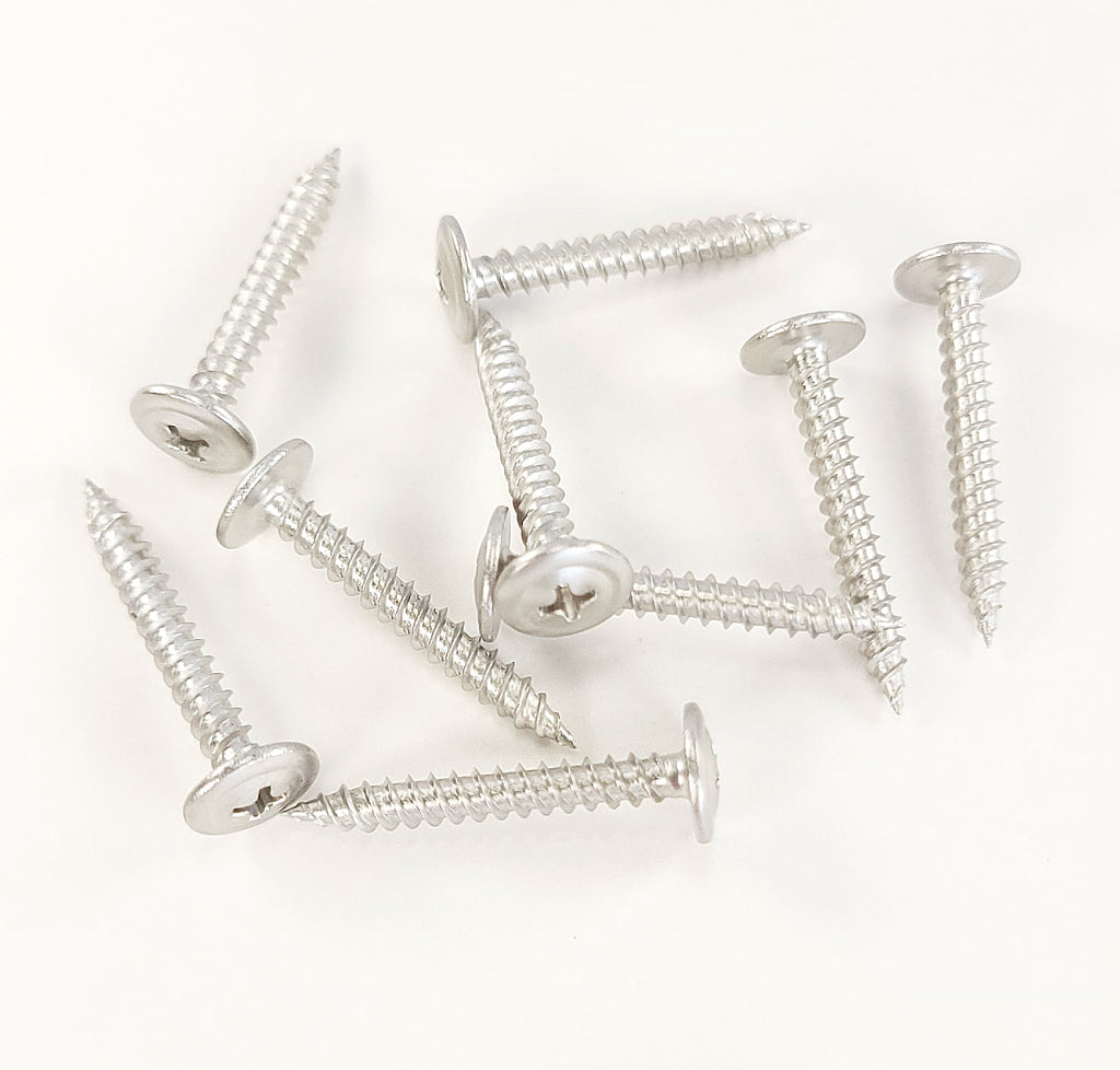 #8 x 1-1/4' 304 Stainless Steel Phillips Modified Truss Head Wood Screws, 50 Stk. | (BCP1215)