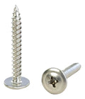 #8 x 1-1/4' 304 Stainless Steel Phillips Modified Truss Head Wood Screws, 50 Stk. | (BCP1215)