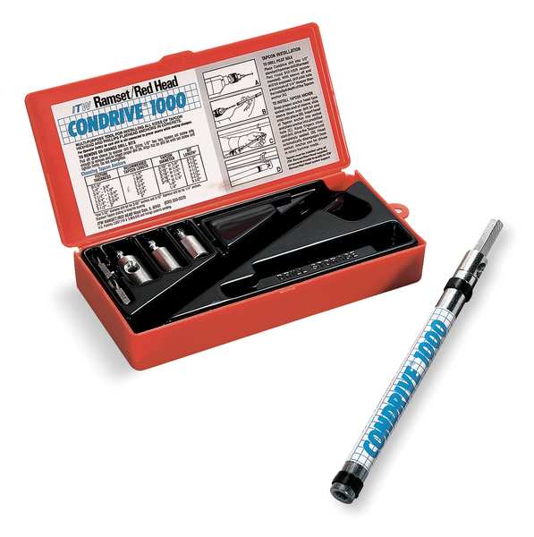 Condrive 1000 Multi-Purpose Tool zum Installieren von Tapcon Hex Head & Phillips Flat Head Ankern