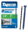 Tapcon 1/4' x 5' Hex Head Betonankerschrauben 3167407 | 100 Pack | Bohrer inklusive
