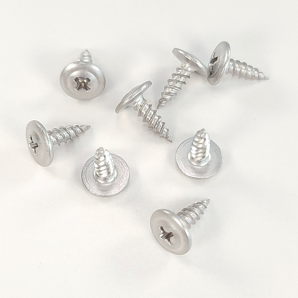 #8 x 1/2' 304 Stainless Steel Phillips Modified Truss Head Wood Screws, 50 Stk. (BCP1213)