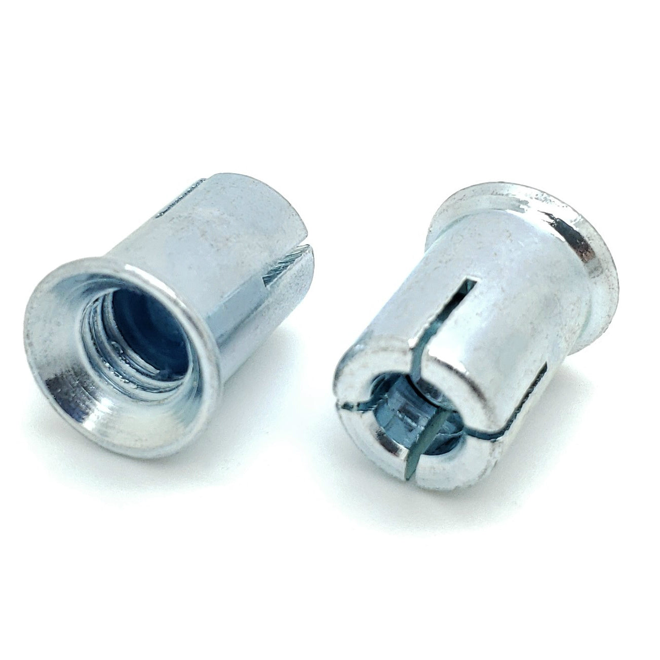 3/8' Zoll Zinkplattiert Kohlenstoffstahl Kurzer Mini-Drop In Anker, 10 Stk. (BCP1004)