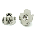 5/16-18 x 3/8' Edelstahl Vier Zinken Tee N¨¹sse, 100 Stk. (BCP1072)