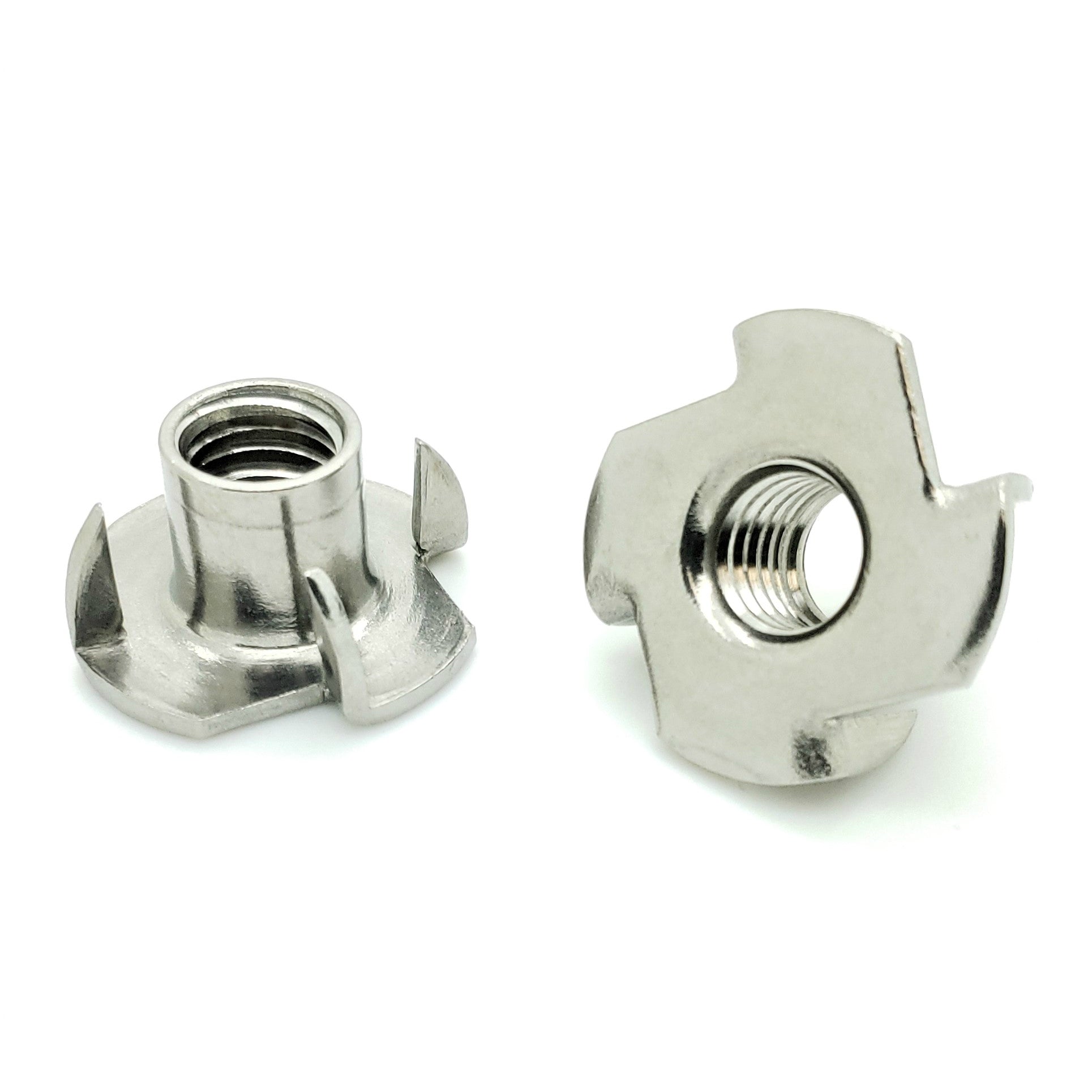 3/8-16 x 7/16' Edelstahl Vier Zinken Tee N¨¹sse, 25 Stk. (BCP1024)