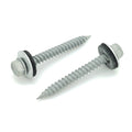 #9 x 1-1/2' Galvanisierte Hexkopf-Dachschrauben mit gebundener EPDM-Unterlegscheibe, 100 Stk. (BCP1082)