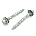 #9 x 2' Galvanisierte Hexkopf-Dachschrauben mit gebundener EPDM-Unterlegscheibe, 100 Stk. (BCP1083)