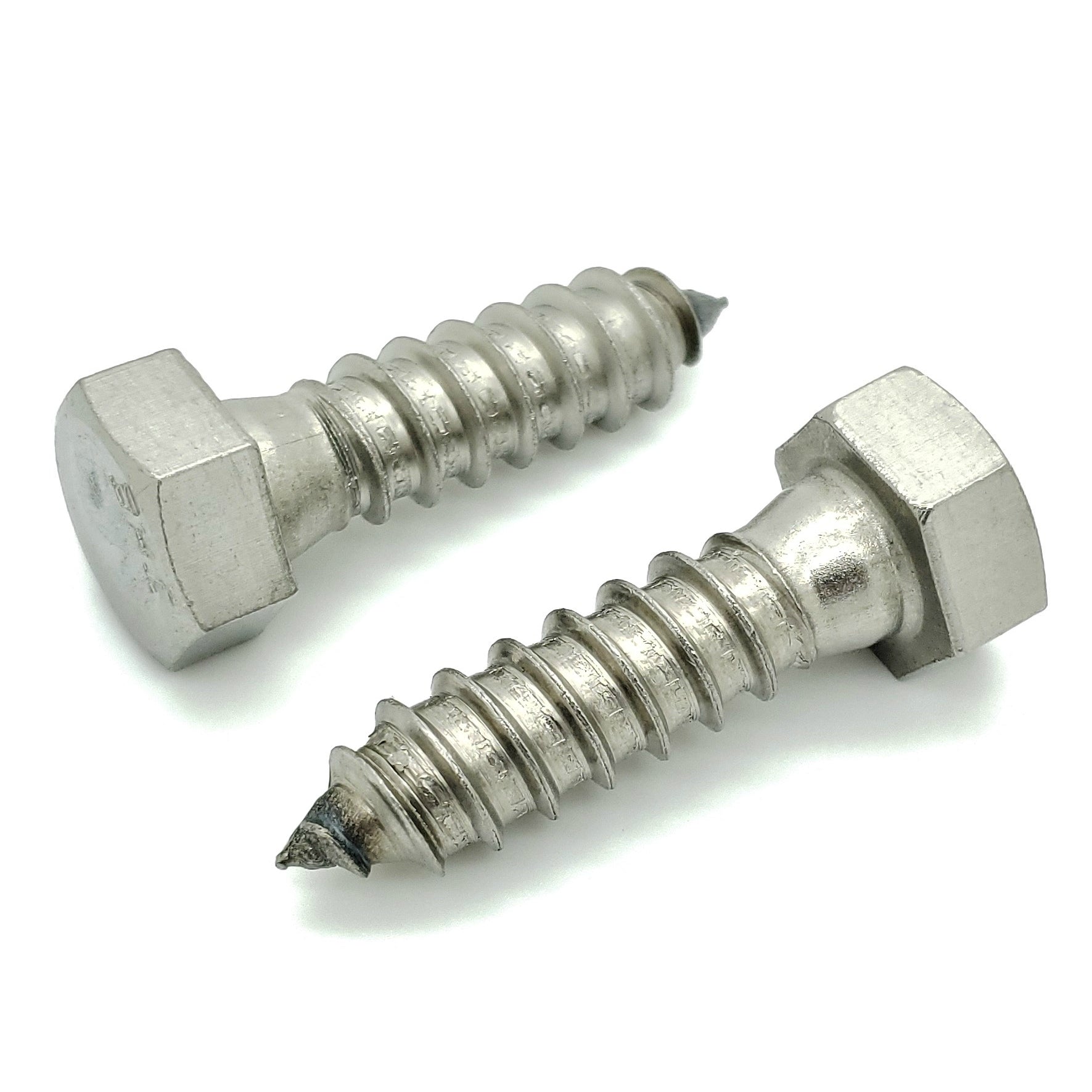 1/2' x 1-3/4' 304 Edelstahl Hex Lag Bolt Schrauben, 10 Stk. (BCP1144)