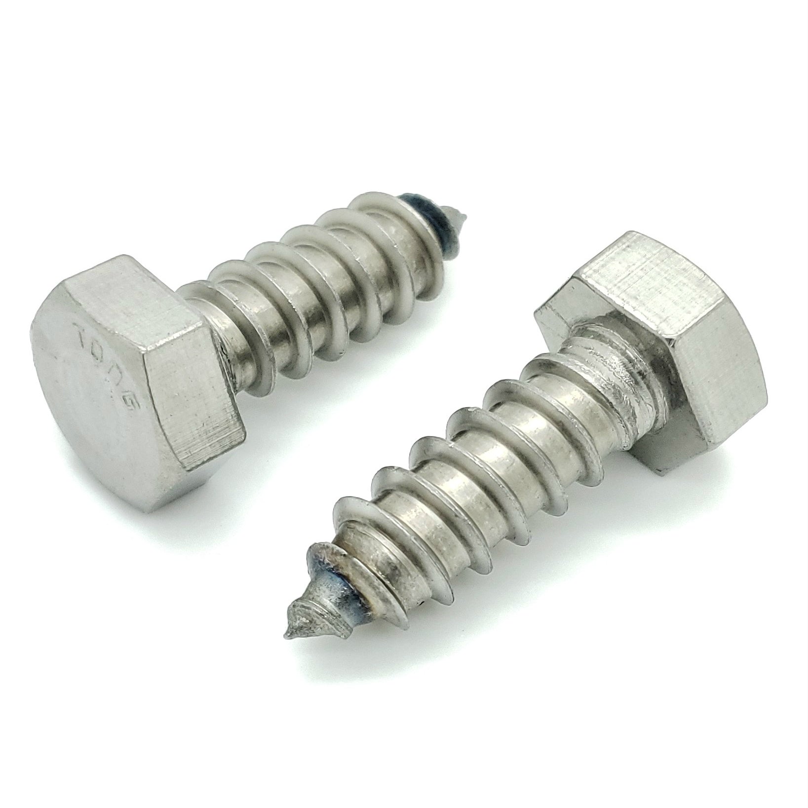 1/2' x 1-1/2' 304 Edelstahl Hex Lag Bolt Schrauben, 50 Stk. (BCP1180)
