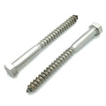 3/8' x 4' 304 Edelstahl Hex Lag Bolt Schrauben, 8 Stk. (BCP1146)