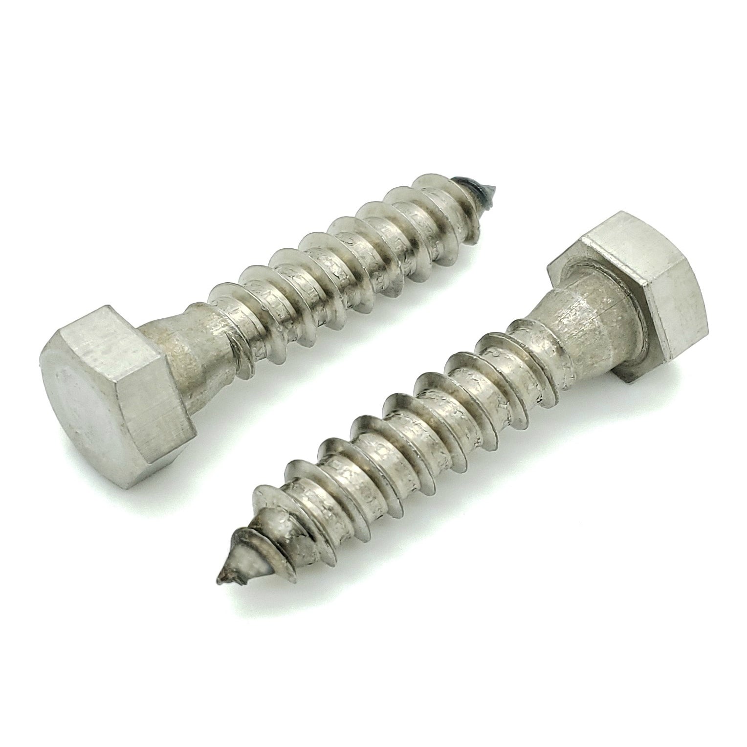 3/8' x 1-3/4' 304 Edelstahl Hex Lag Bolt Schrauben, 15 Stk. (BCP1151)