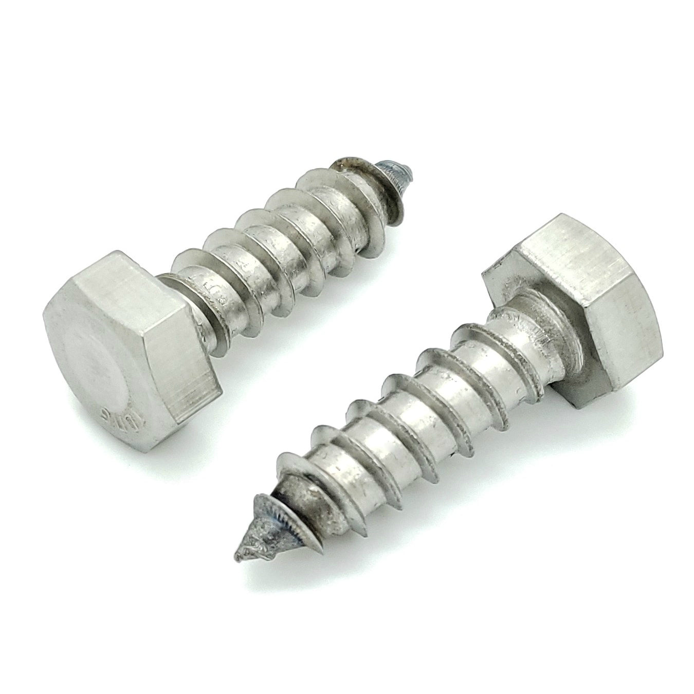 3/8' x 1-1/4' 304 Hex Lag Bolt Schrauben aus rostfreiem Stahl, 20 Stk. (BCP1153)