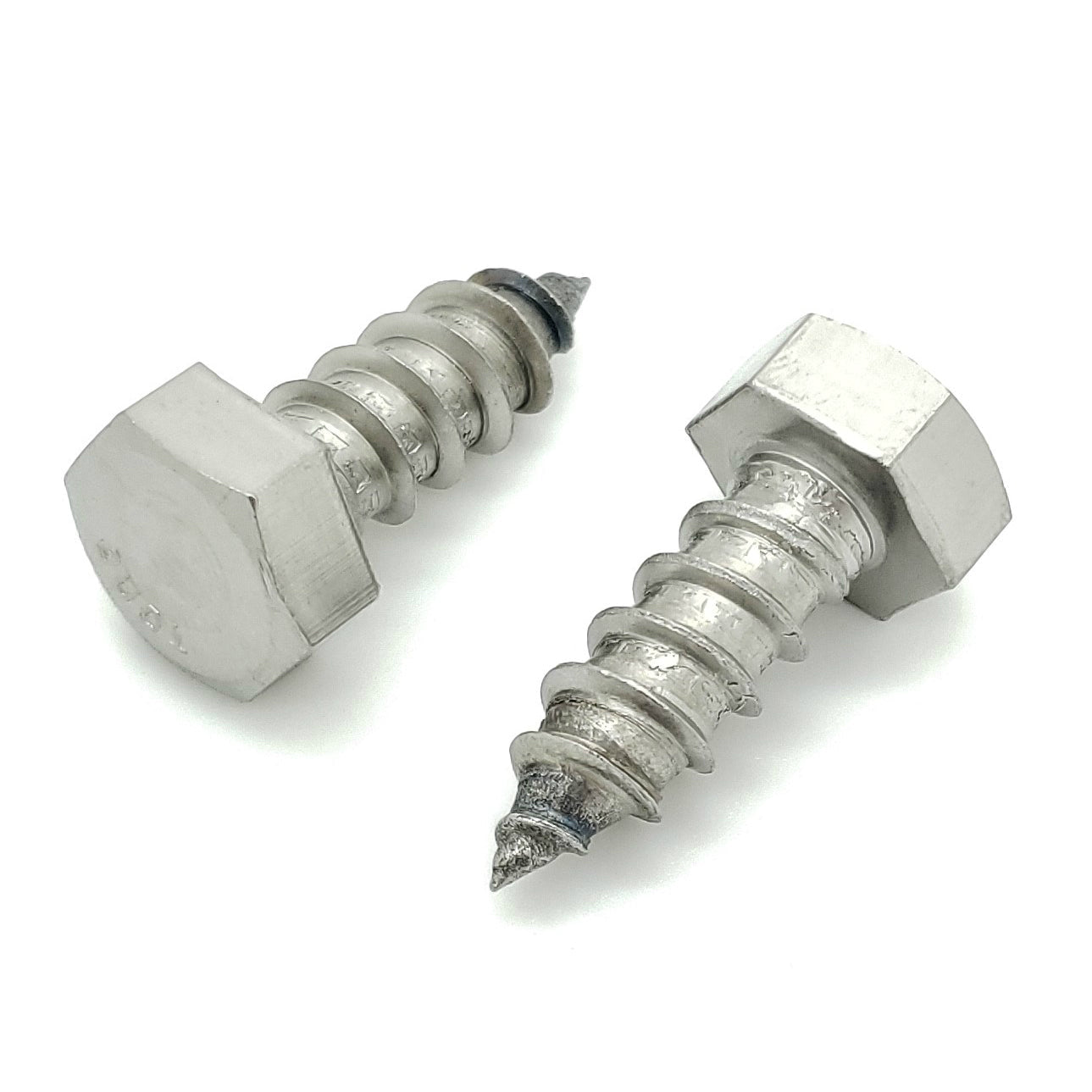 3/8' x 1' 304 Stainless Steel Hex Lag Bolt Schrauben, 25 Stk. (BCP1154)