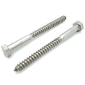 5/16' x 3-1/2' 304 Edelstahl Hex Lag Bolt Schrauben, 10 Stk. (BCP1156)