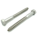 5/16' x 3' 304 Edelstahl Hex Lag Bolt Schrauben, 10 Stk. (BCP1157)
