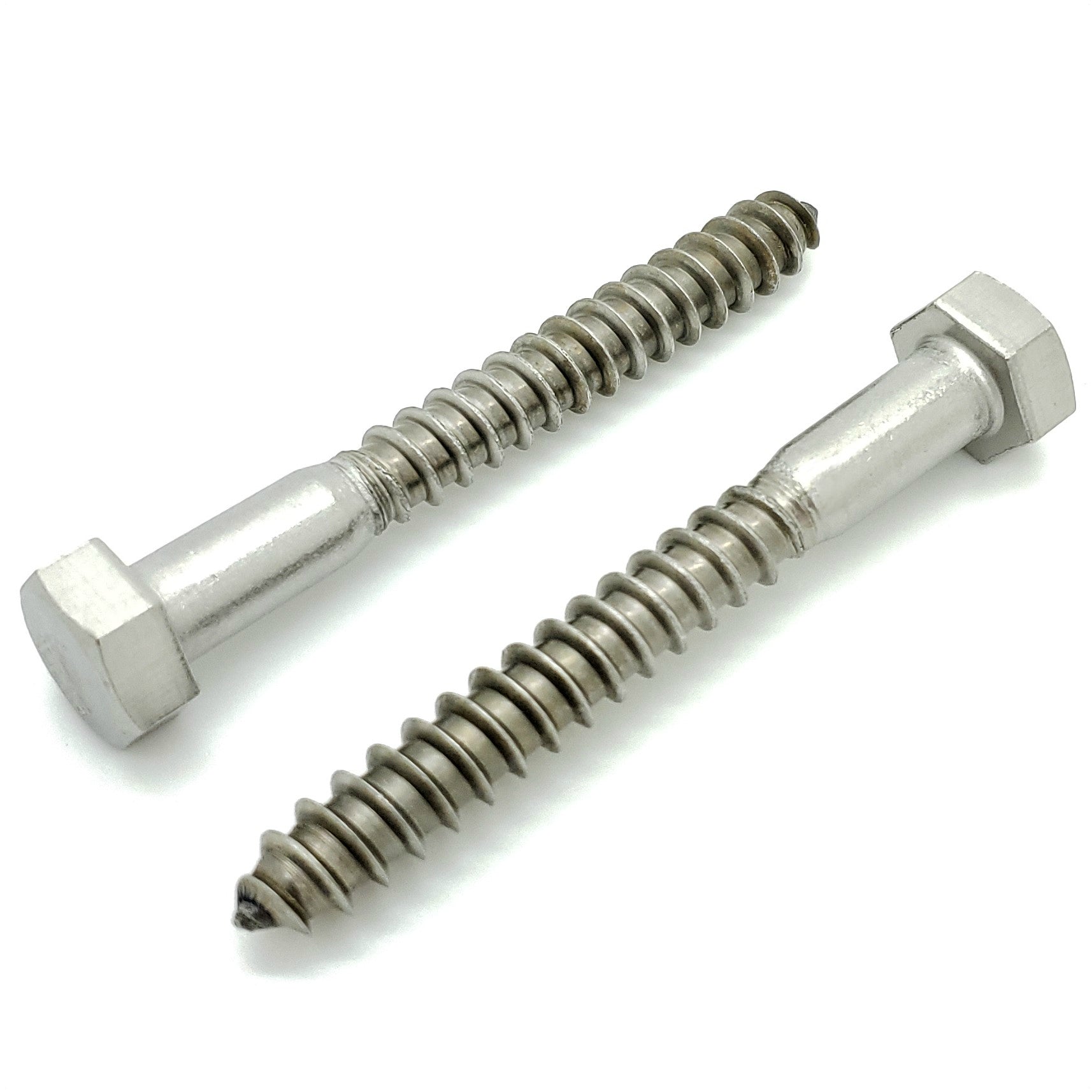 5/16' x 2-1/2' 304 Edelstahl Hex Lag Bolt Schrauben, 20 Stk. (BCP1158)