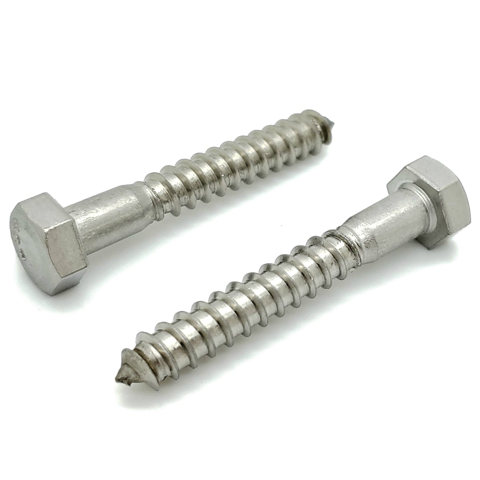 5/16' x 2' 304 Edelstahl Hex Lag Bolt Schrauben, 20 Stk. (BCP1159)