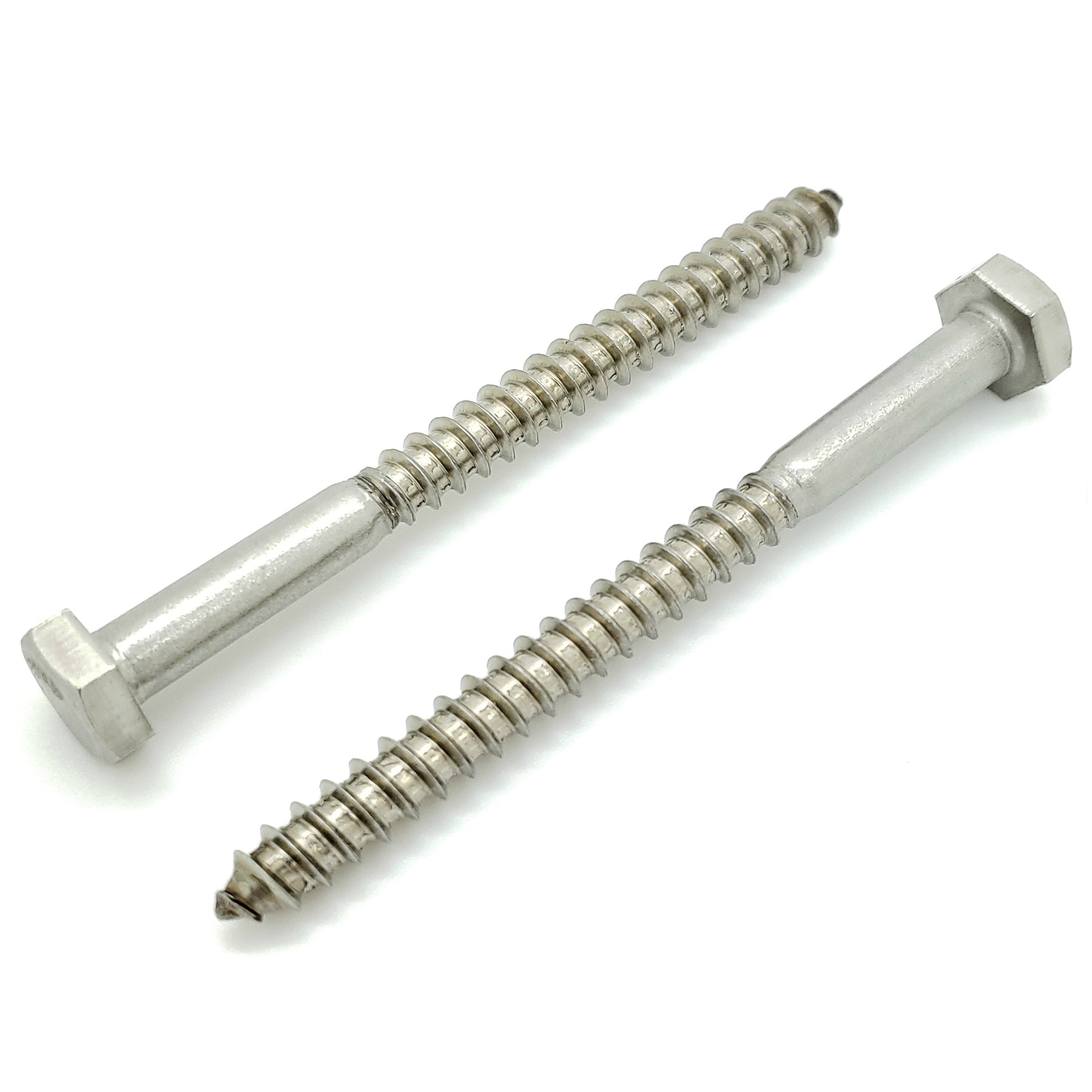 1/4' x 3' 304 Edelstahl Hex Lag Bolt Schrauben, 20 Stk. (BCP1166)