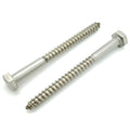 1/4' x 3' 304 Edelstahl Hex Lag Bolt Schrauben, 100 Stk. (BCP1201)