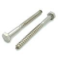 1/4' x 2-3/4' 304 Edelstahl Hex Lag Bolt Schrauben, 20 Stk. (BCP1167)