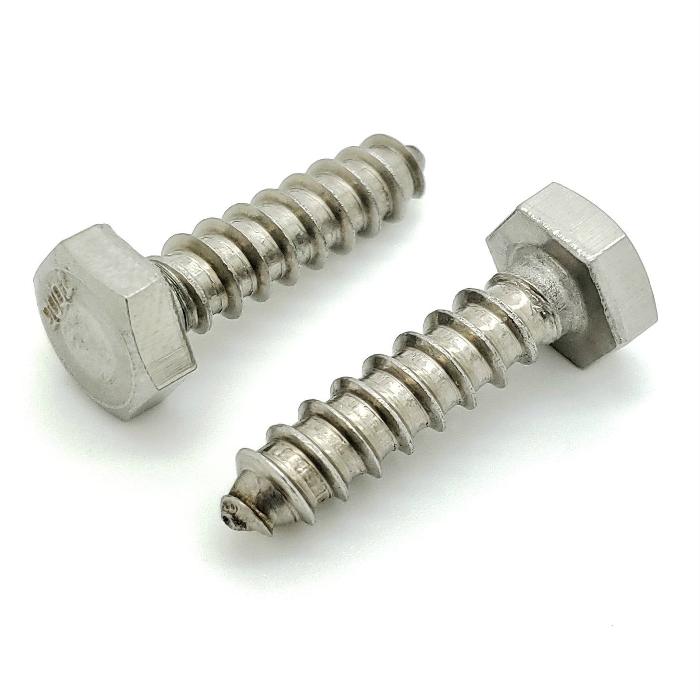1/4' x 1' 304 Edelstahl Hex Lag Bolt Schrauben, 100 Stk. (BCP1208)