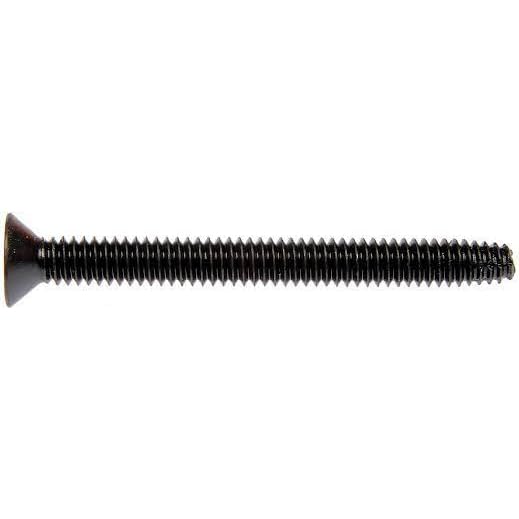 100 Pack - 1/4-20 x 2-1/2" Flat Head Trailer Deck Schrauben - Typ F, T30 Star, Black (BCP1221)