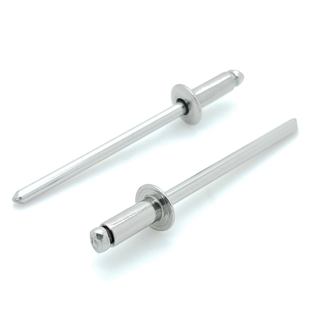 304 Blindniete aus Edelstahl (#4-3) 1/8' Durchmesser x 3/16' Griff, 100 Stk. (BCP163)