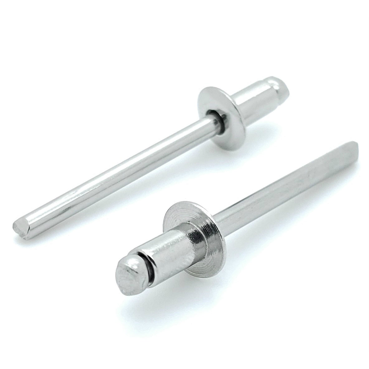 Aluminium Blind Riets Bulk (#6-2) 3/16' Durchmesser x 1/8' Griff, 1000 Stk. (BCP472)