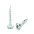 #8 x 1-1/4' Grobe Taschenlochschrauben mit Waschkopf, 100 Stk. (BCP228)