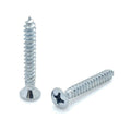 #6 x 1' Oval Head Zink beschichtet Phillips Head Wood Screws, 300 Stk. (BCP366)