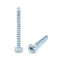 #8 x 1-1/2' Zink Phillips Pan Head Wood Screws, 300 Stk. (BCP383)