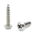 200 Stk. #8 x 3/4' Round Head 304 Stainless Phillips Head Wood Screws (BCP715)