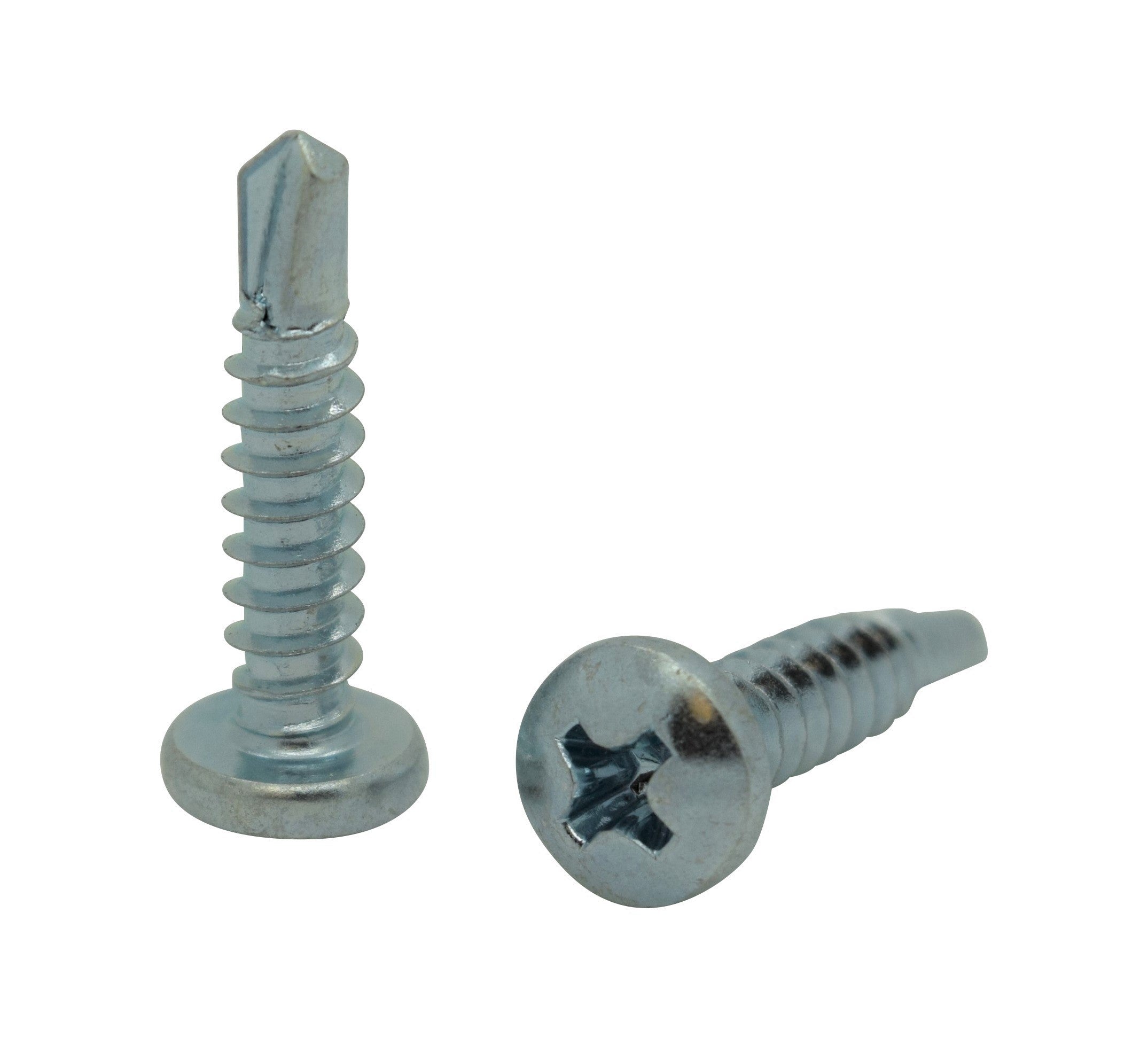 #8 x 3/4' Zink-Pfannenkopf Phillips TEK Selbstbohrende Blechschrauben, 300 Stk. (BCP121)