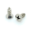 200 Stk. #10 x 1/2' Oval Head 304 Stainless Phillips Head Wood Screws (BCP703)