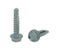 #8 x 3/4' Zink-Hex-Waschkopf TEK Selbstbohrblechschrauben, 300 Stk. (BCP125)