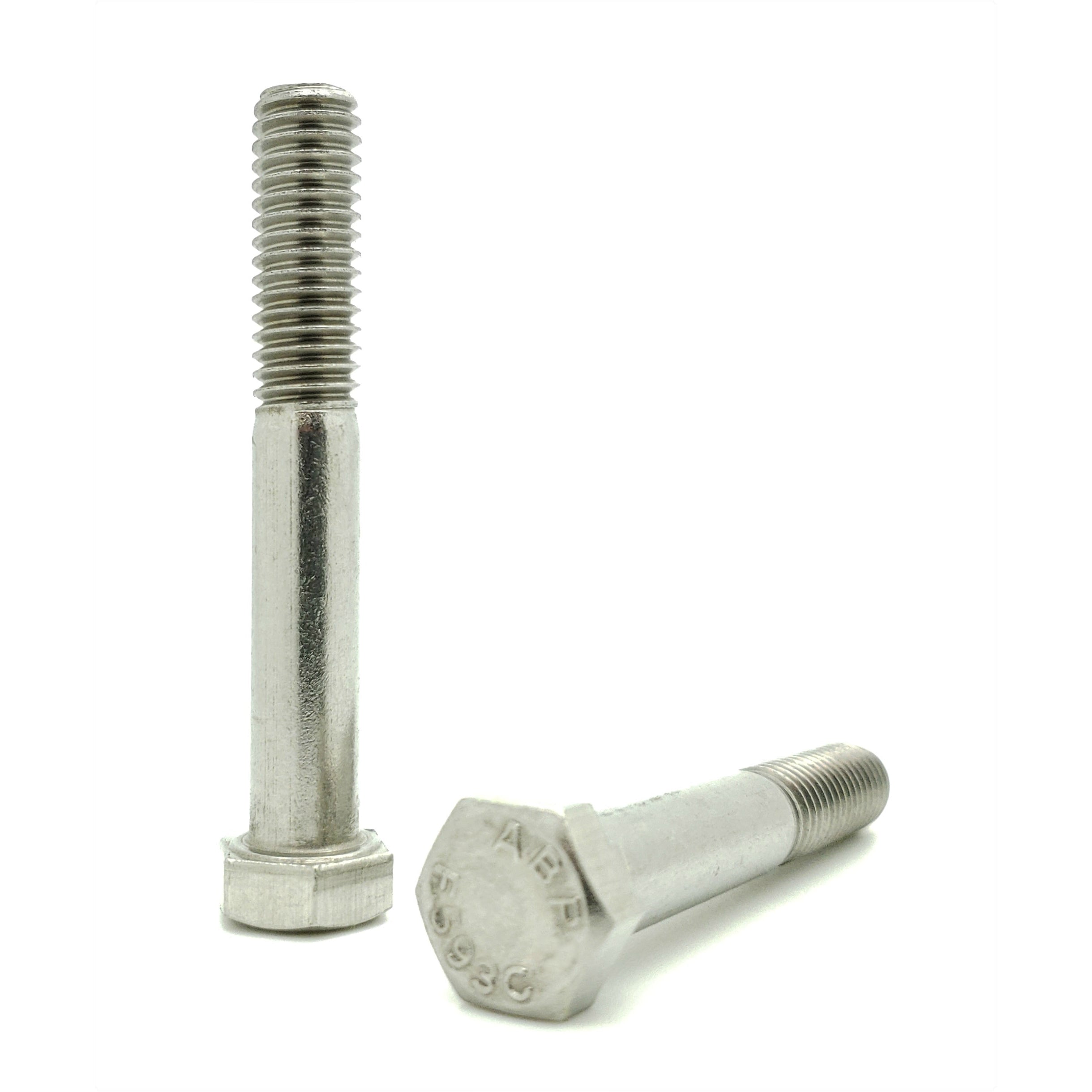 3/8-16 x 2-1/2' 304 Edelstahl Hex Kopfkappe Schraubenbolzen, 25 Stk. (BCP662)