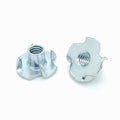 F¨¹nfzig (50) 1/4-20 x 5/16' Zinkplattiert Vier Zink Tee N¨¹sse (BCP678)