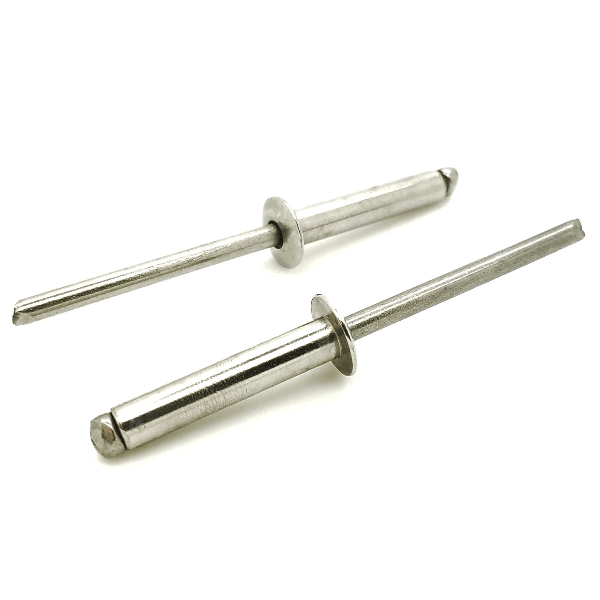 304 Blindniete aus Edelstahl (#6-12) 3/16' Durchmesser x 3/4' Griff, 25 Stk. (BCP864)