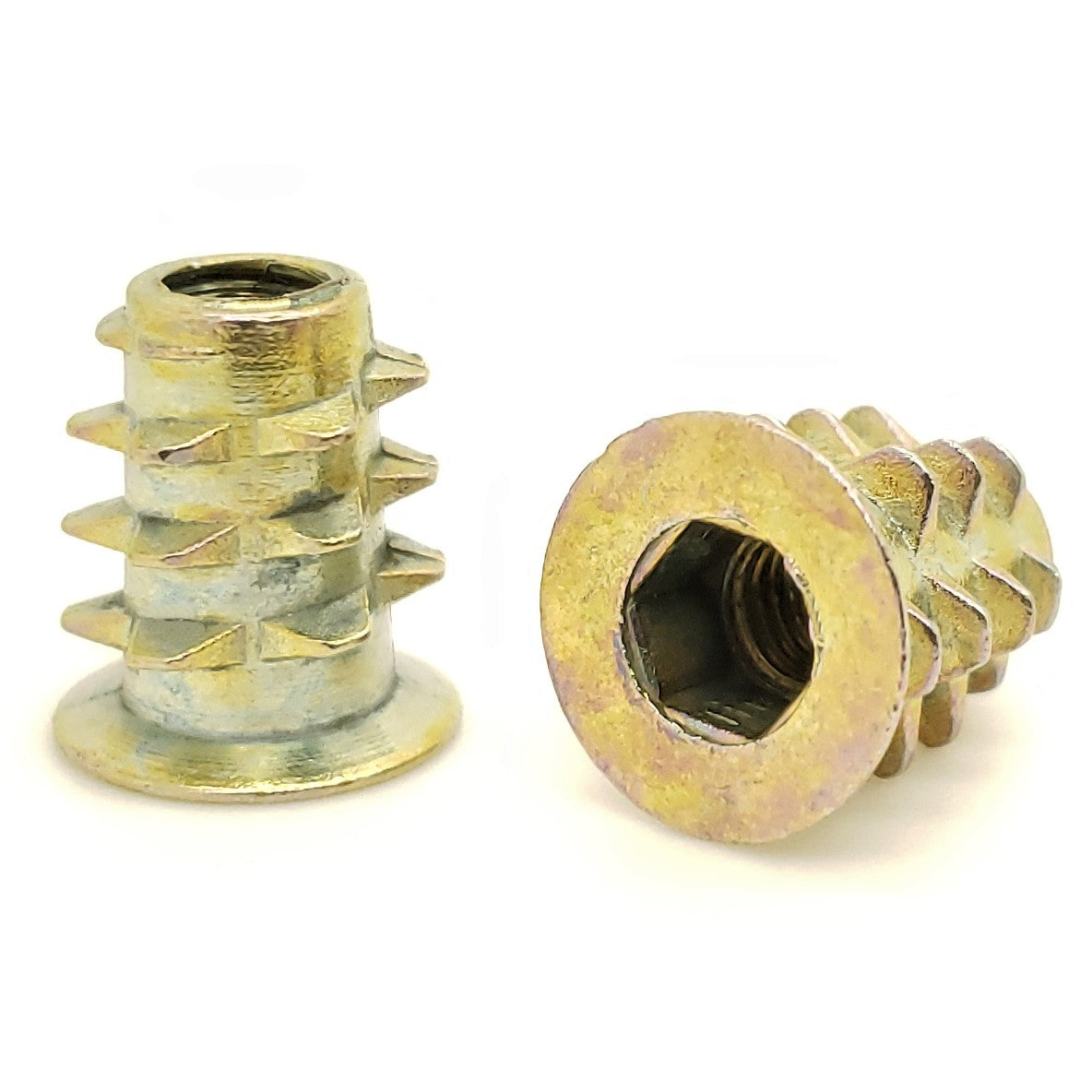 #10-32 Zink-Hex-B?rdelgewinde-Eins?tze f¨¹r Holz | .512' L?nge, 30 Stk. (BCP881)
