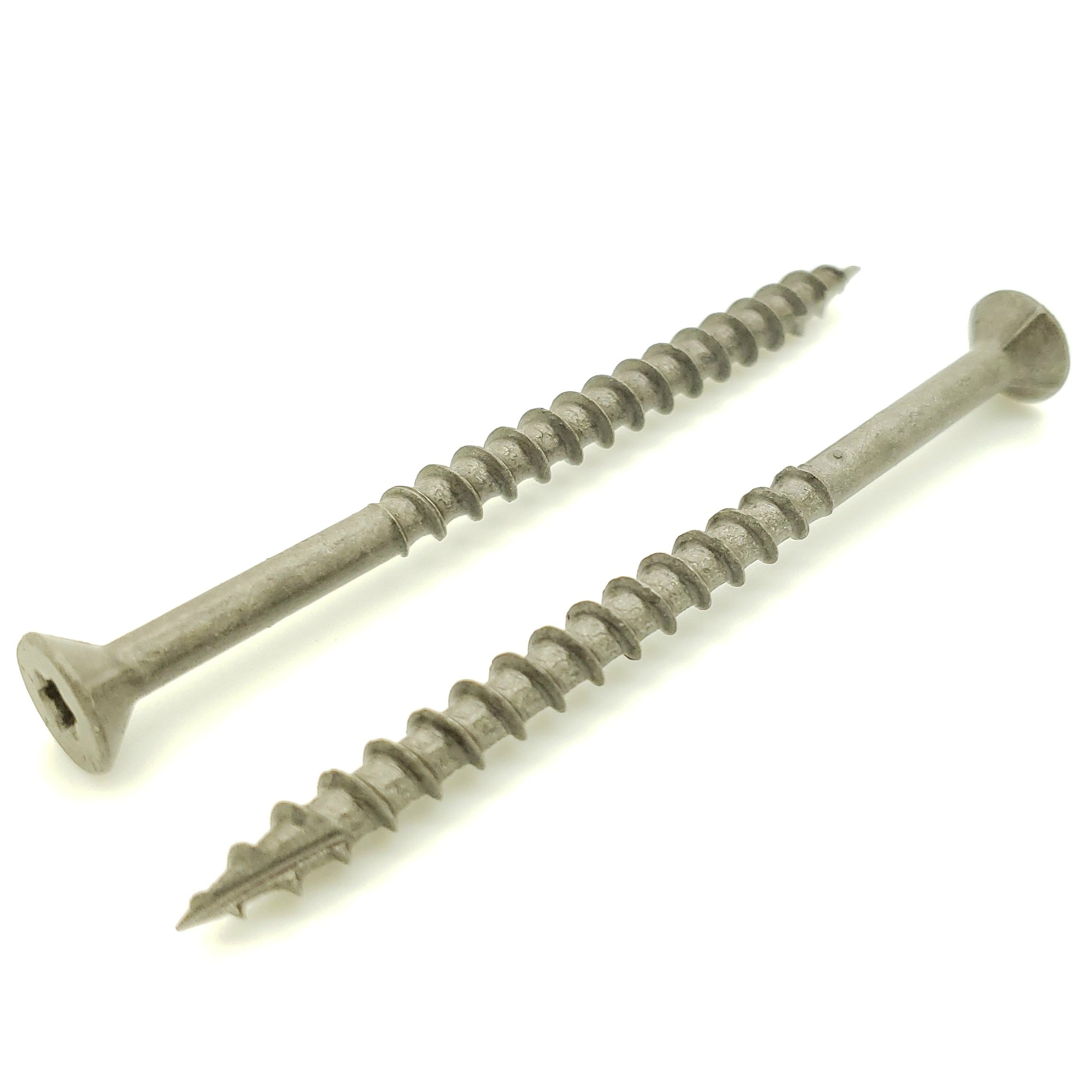 #10 x 3' Zoll Dark Tan Fence & Deck Schrauben | Torx Star Drive | Bit inklusive, 100 Stk. (BCP929)