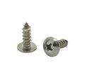 #8 x 1/2' Truss Head 304 Stainless Phillips Head Wood Screws, 300 Stk. (BCP156)