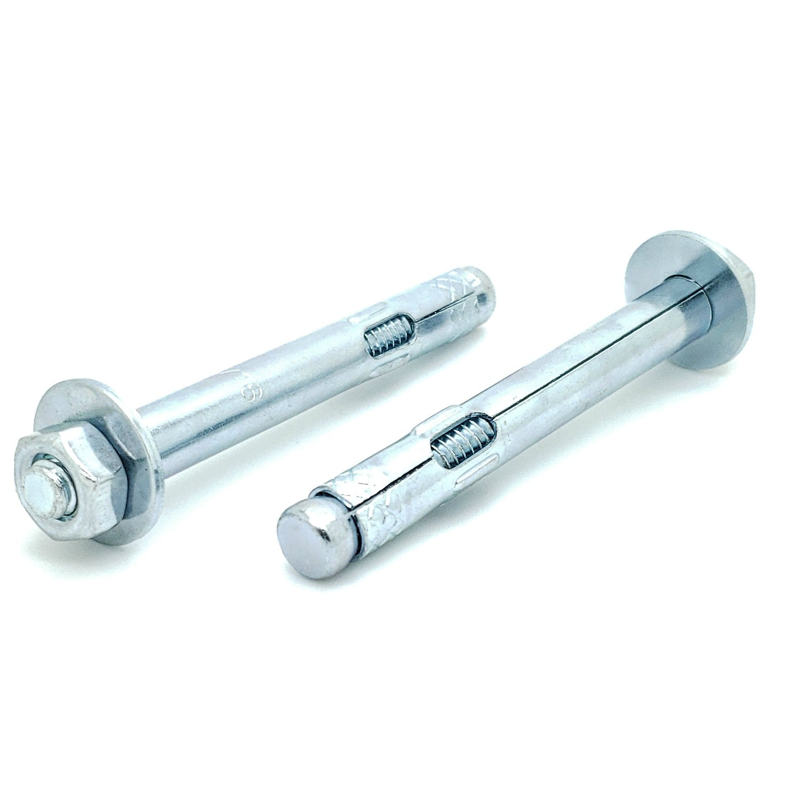 5/16' x 2-1/2' Verzinkte Hex Nut Sleeve Ankerbolzen, 8 Stk. (BCP984)
