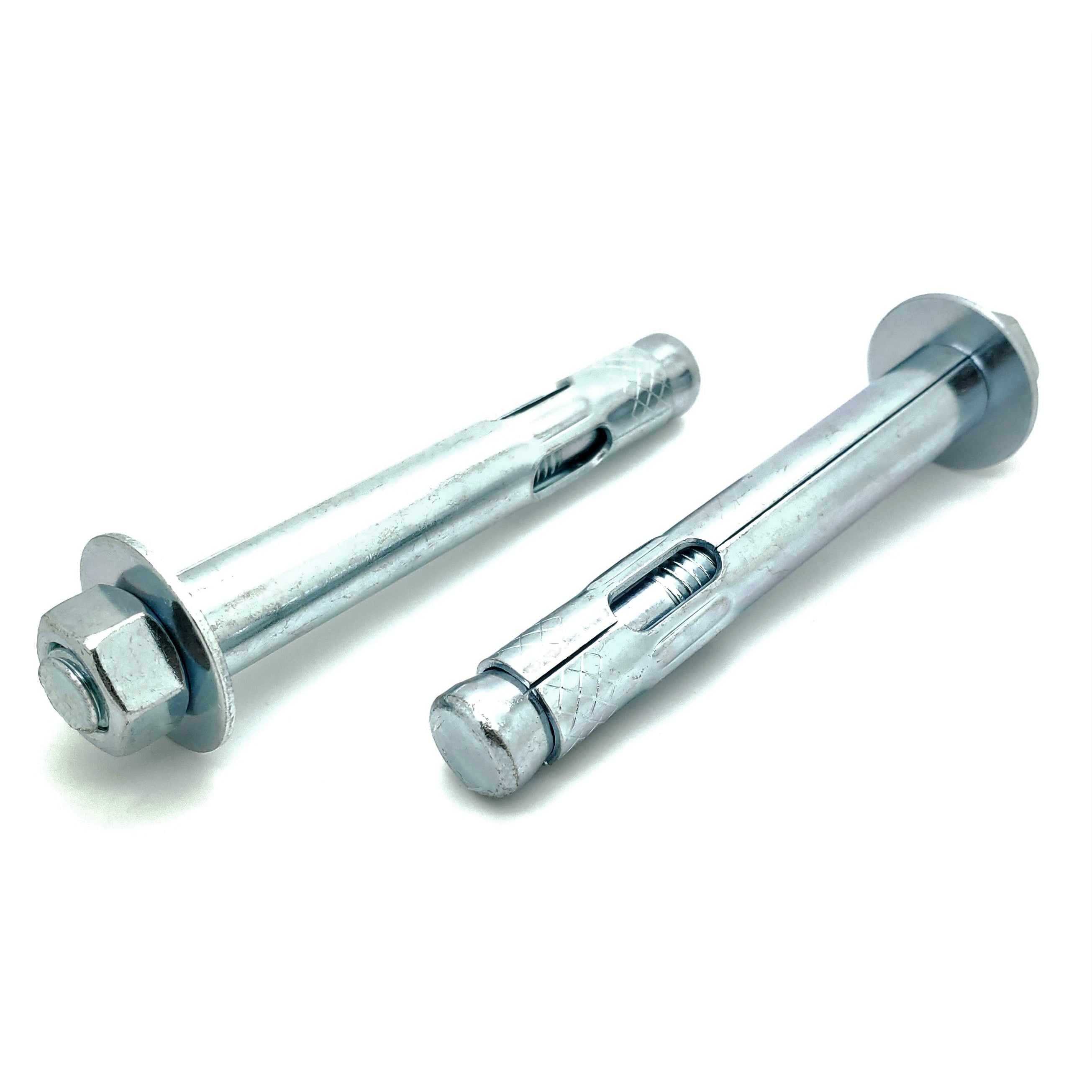 5/8' x 4-1/4' Zinc Plated Hex Nut Sleeve Ankerbolzen, 4 Stk. (BCP994)