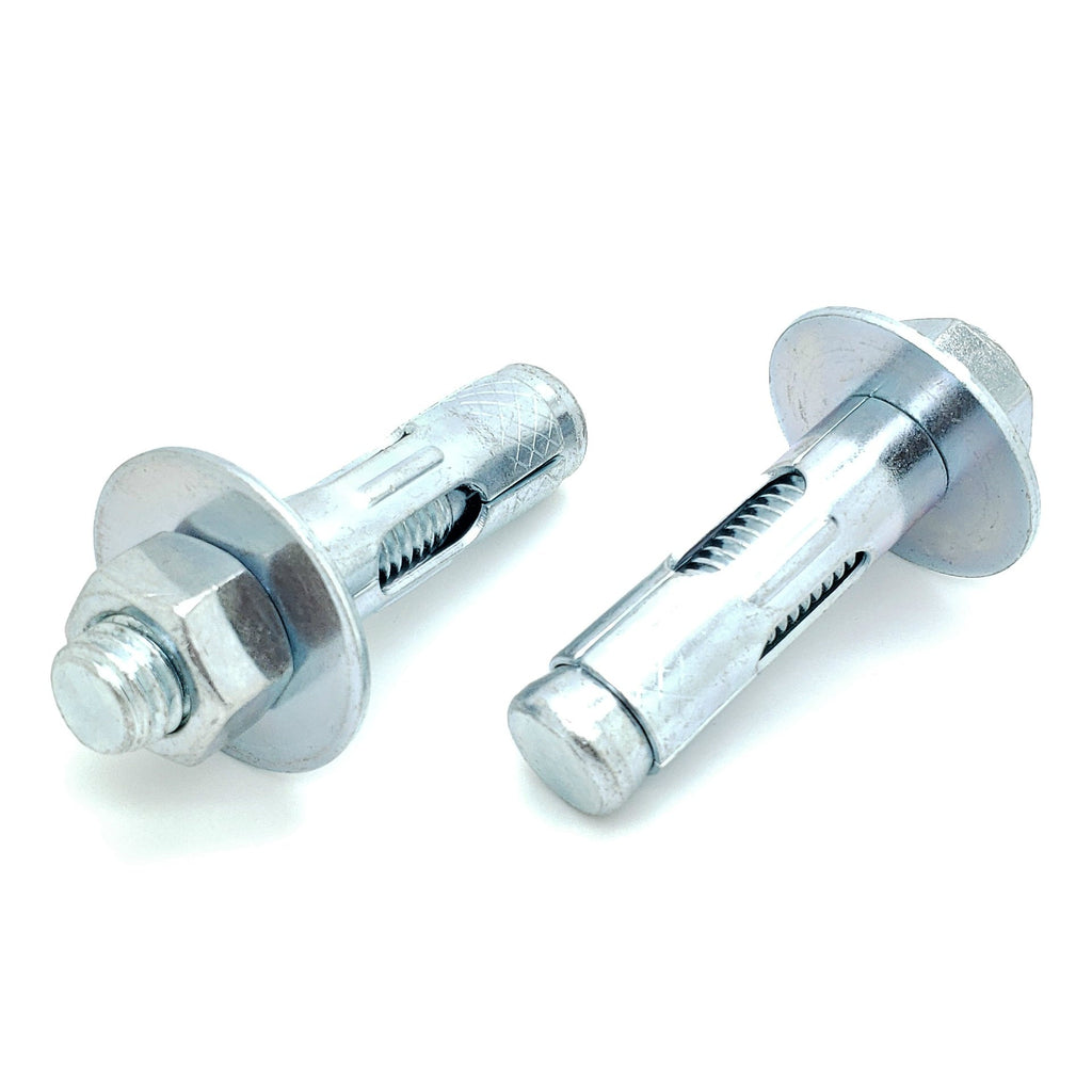 3/4' x 2-1/2' Zinc Plated Hex Nut Sleeve Ankerbolzen, 4 Stk. (BCP996)