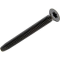 300 Pack - 1/4-20 x 2-1/2" Flat Head Trailer Deck Schrauben - Typ F, T30 Star, Black (BCP1241)