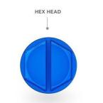 Tapcon 1/4' x 3-3/4' Hex Head Betonankerschrauben 3163407 | 100 Pack | Bohrer inklusive