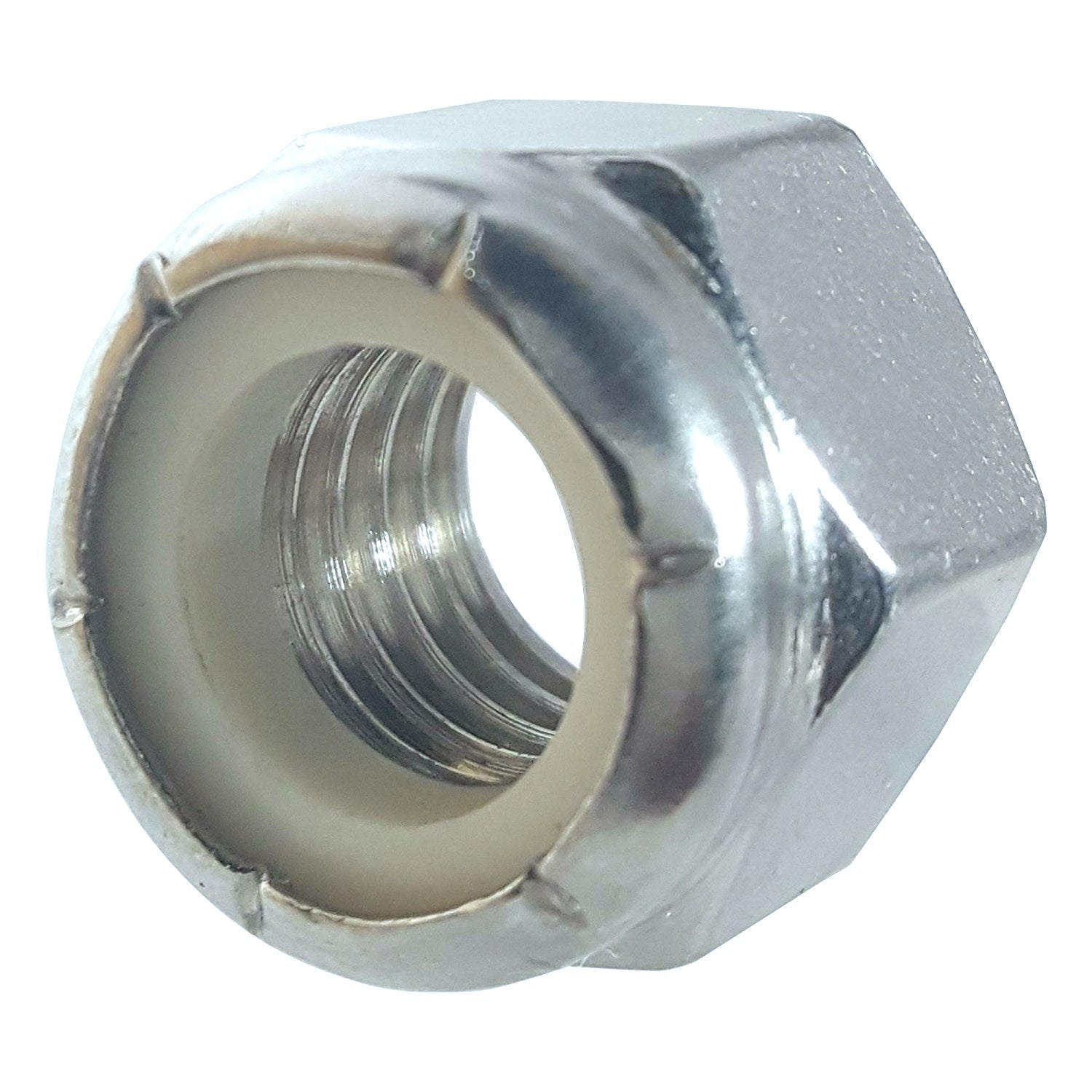 1/2-13 Zinkplattierte Nylon Insert Hex Lock Nuts, 15 Stk. (BCP234)