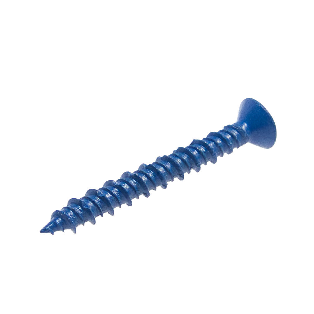 3/16 'x 1-3/4' Flat Head Phillips Diamond Tip Betonschrauben zur Verankerung von Mauerwerk, Block & Brick, 100 Stk. (BCP481)