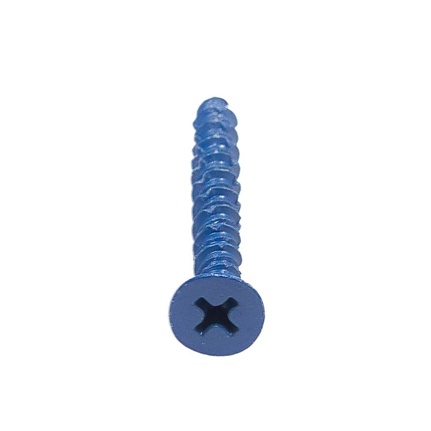 3/16 'x 1-3/4' Flat Head Phillips Diamond Tip Betonschrauben zur Verankerung von Mauerwerk, Block & Brick, 100 Stk. (BCP481)