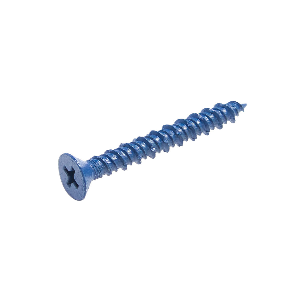 3/16 'x 1-3/4' Flat Head Phillips Diamond Tip Betonschrauben zur Verankerung von Mauerwerk, Block & Brick, 100 Stk. (BCP481)