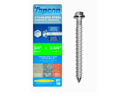 Tapcon 1/4' x 2-1/4' Edelstahl Hex Kopf Betonankerschrauben 3369907 | 100 Pack | Bohrer inbegriffen